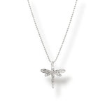 Dollie Jewellery Silver Maxi Dragonfly Necklace