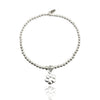 Dollie Jewellery Silver Paw Print Bracelet