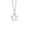 D for Diamond Star Locket with Diamond