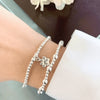 Dollie Jewellery Silver Paw Print Bracelet