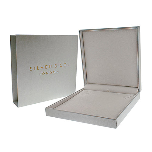 Silver & Co Sterling Silver Cubic Zirconium Tennis Style Bracelet